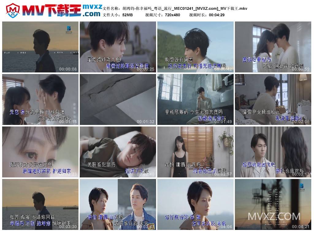 胡鸿钧-你幸福吗_粤语_流行_MEC01241